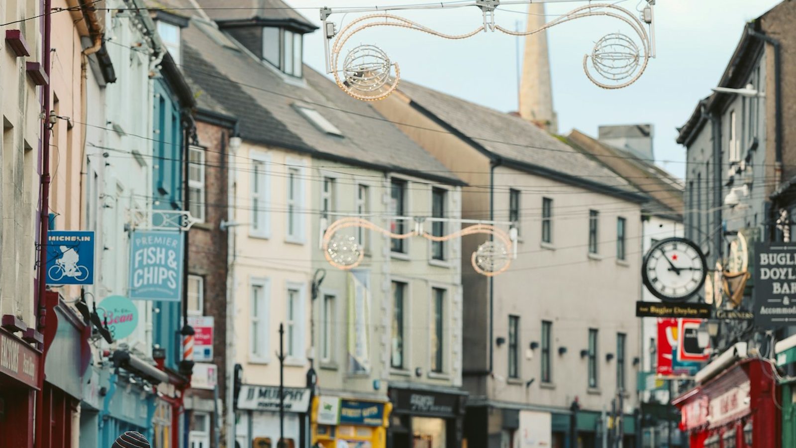 A main street of independent Irish businesses